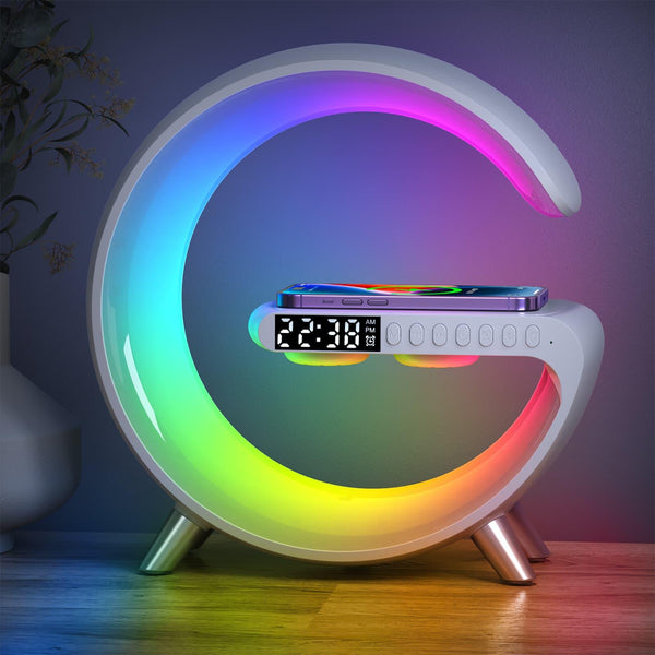 Smart LED Wireless Charging Alarm Clock - DreamLight