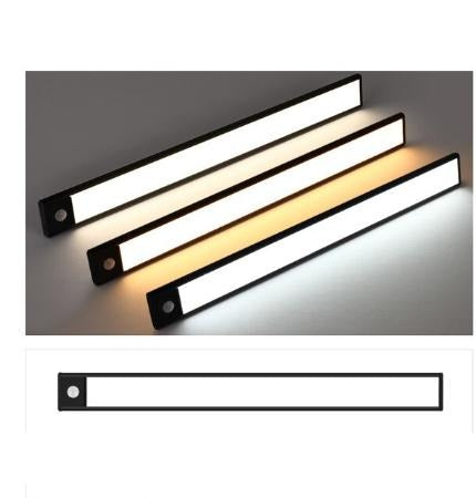 Luminária Fina com Sensor de Presença Luz LED