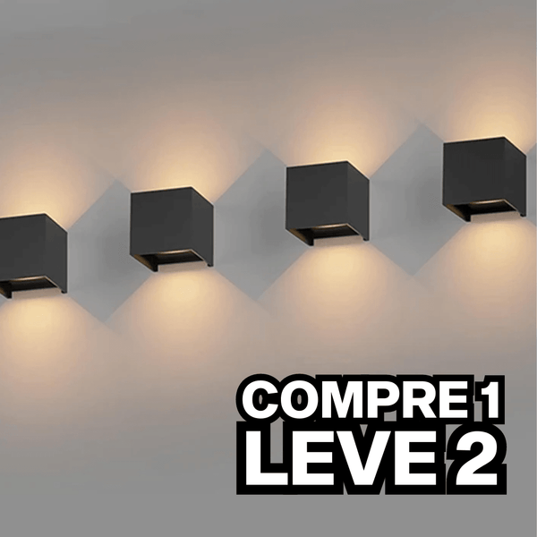 Luminária de Parede LED Moderna - COMPRE 1 LEVE 2 - DreamLight