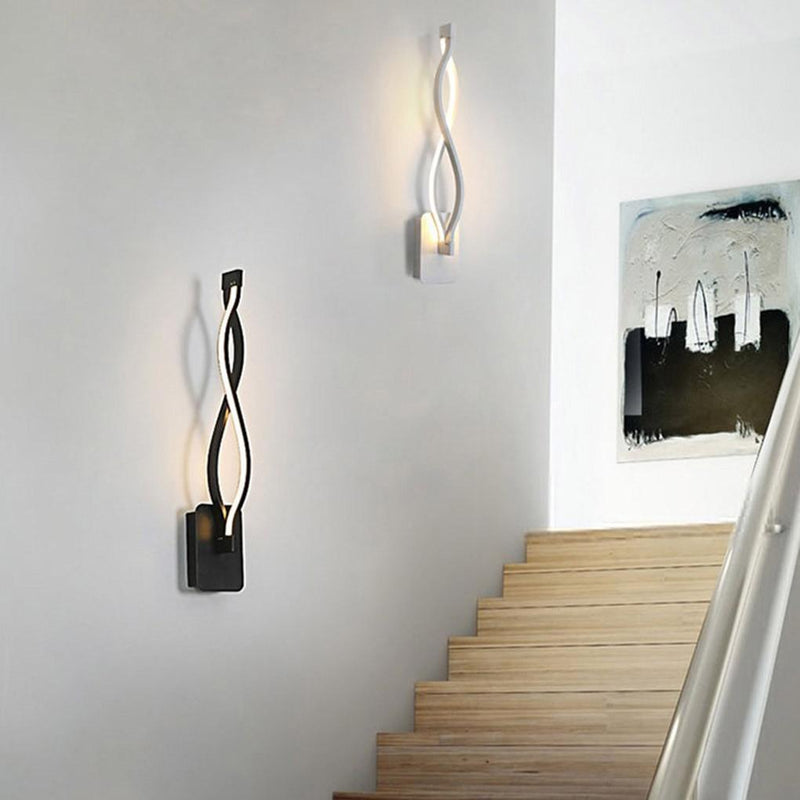 Lâmpada LED de Liga de Alumínio com Design Ondulado - DreamLight